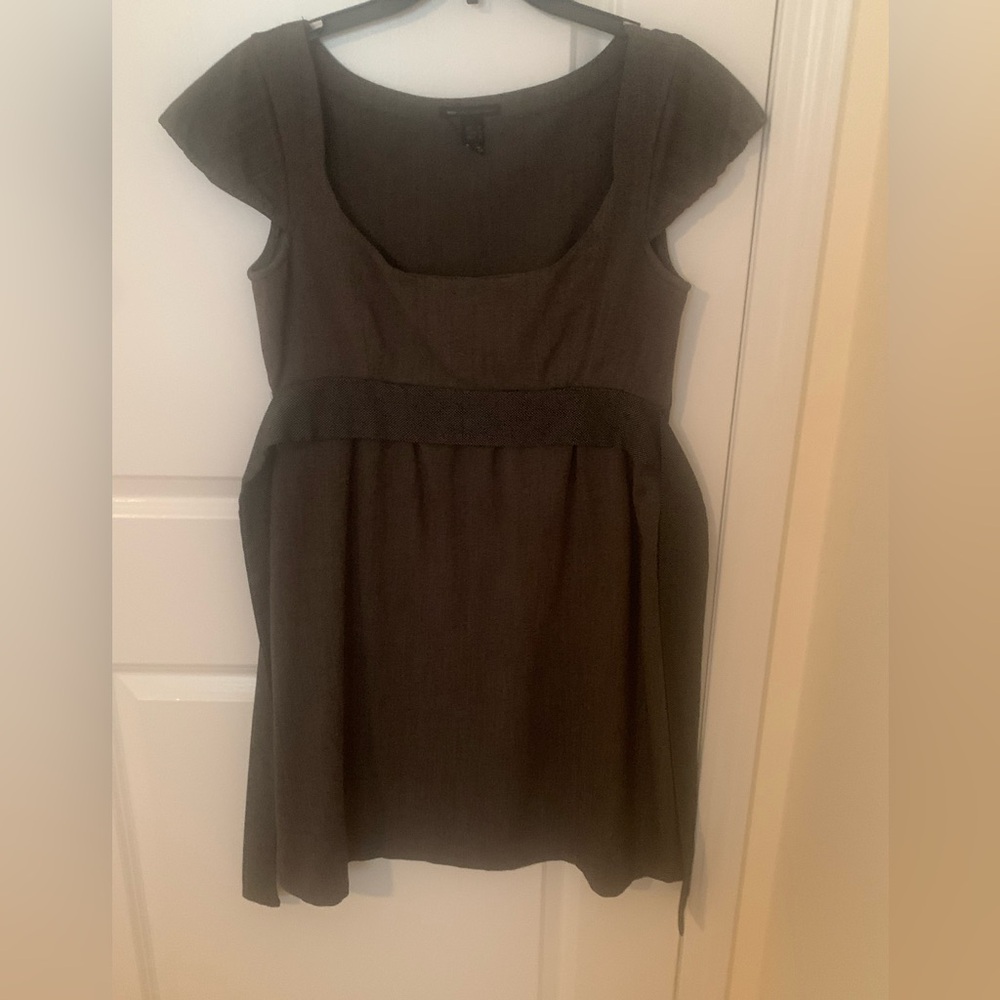 Mango Charcoal Mini Dress